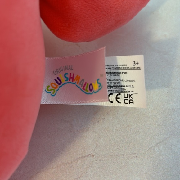 🌸💖 NWT Squishmallows FiFi Plush – Yellow Headband & Bow 💖🌸 - Picture 10 of 11